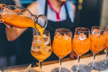 Mango Orange Cocktails With Ice - Kostenloses image #450713