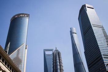 Skyscrapers in Shanghai, China - Kostenloses image #452283