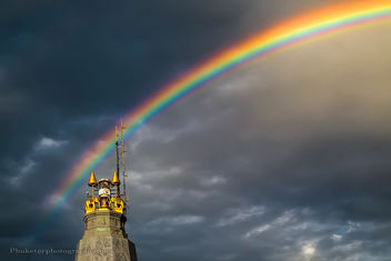 Rainbow and Lighthouse - Free image #454243