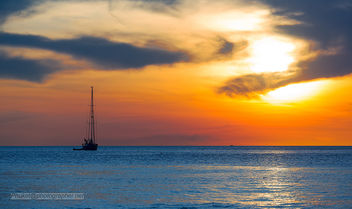 Sunset with yachts near Phuket island, Thailand XOKA2001s - Free image #456903