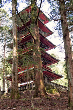 Gojonutu (Five Story Pagoda), Nikko Tosho-gu - бесплатный image #460143