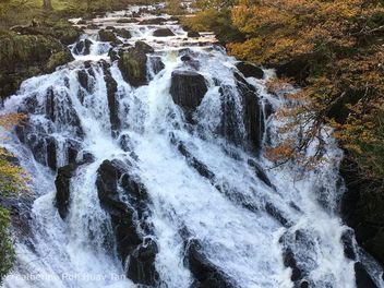 Swallow Falls, Snowdonia National Park, Betws-y-Coed - Kostenloses image #465683