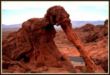 Elephant Rock, Valley of Fire, Nevada - image #468823 gratis