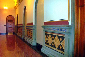Albany New York - State Capitol - Wainscot - Decorative - image gratuit #480583 