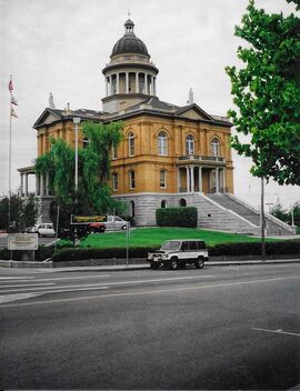 Auburn California ~ Placer County Courthouse ~ My Old Film ~ Historic - image gratuit #481583 