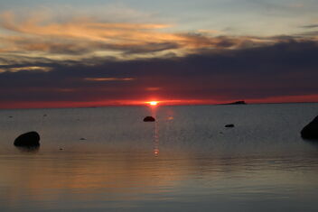The sunset of Gulf of Bothnia. - image #481913 gratis