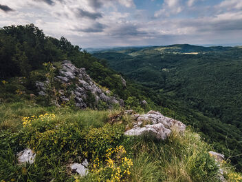 View from the mountain top Strnjak in eastern Serbia - image gratuit #482043 