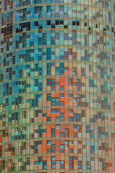 2024 (365 challenge No. 2) - Week 10 (Barcelona) - Day 1 - Pic 1 - Colours of the Torres Glories, Barcelona, Spain - Kostenloses image #504583