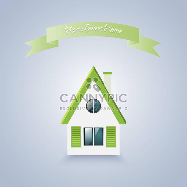 home sweet home vector illustration - vector #129153 gratis