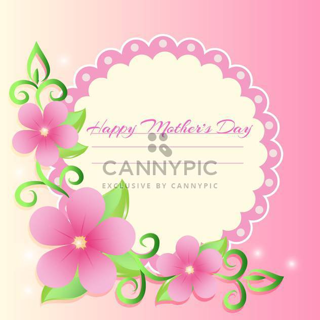 Happy mother day background - Free vector #130573