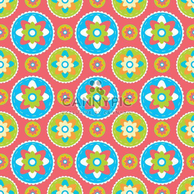 vector summer floral background - Free vector #132483