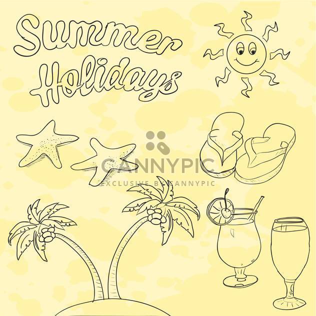 summer holidays vacation picture - Free vector #134323