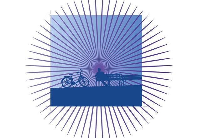 Leisure Time Bicycling - Free vector #138873
