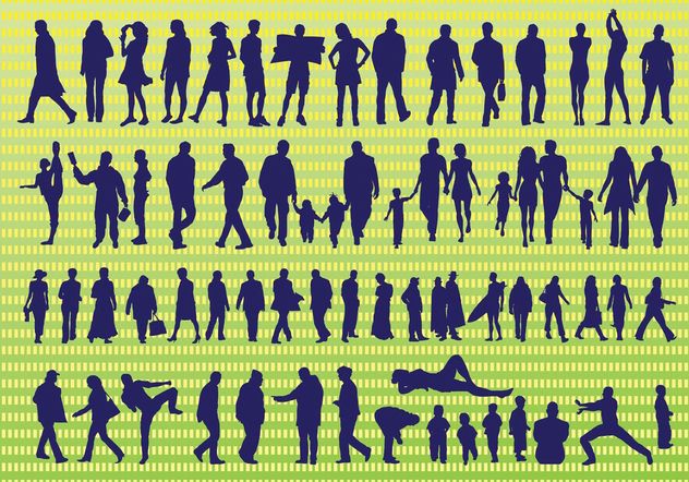 Active Vector Silhouettes - Free vector #138903
