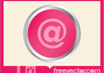 Email Button - vector gratuit #142223 