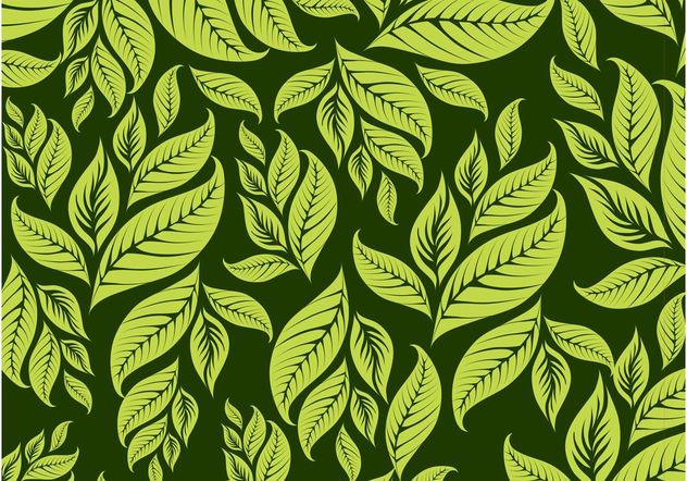 Leaves Pattern - Kostenloses vector #143943