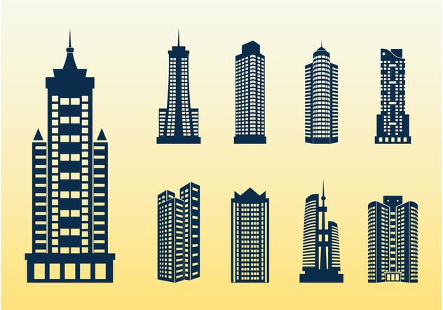Tall Buildings - Free vector #145193