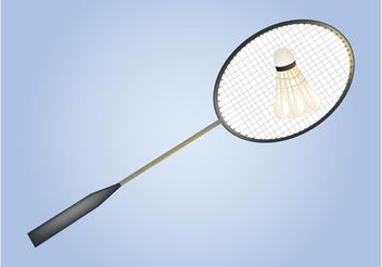 Badminton Vector - vector gratuit #149063 