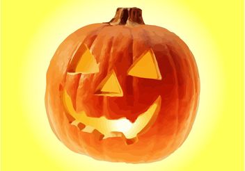 Halloween Pumpkin Vector - vector #149283 gratis