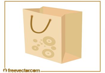 Shopping Bag Vector - vector gratuit #150303 