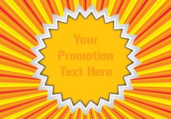 Promotion Vector Sticker - Free vector #152453