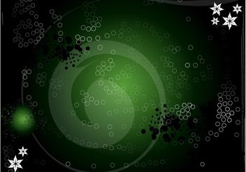 Dark Green Abstract Background - vector gratuit #153123 
