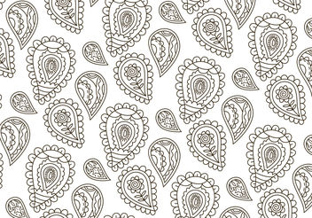 Vector Paisley Background - Free vector #154793
