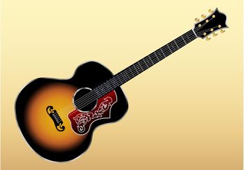 Gibson Guitar - vector gratuit #155543 