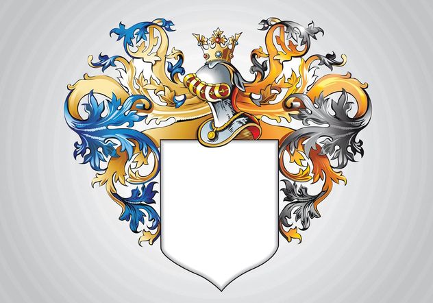 Medieval Shield - vector gratuit #159993 