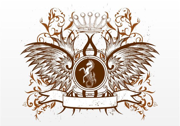 Royal Emblem - бесплатный vector #160463