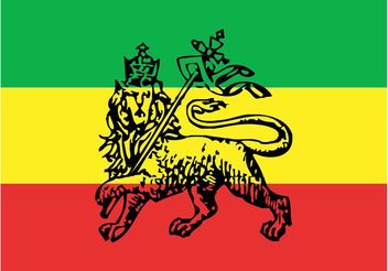 Ethiopian Flag Vector - Kostenloses vector #160543