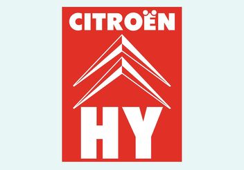 Citroen HY - бесплатный vector #161553