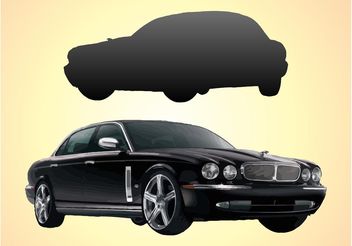 Jaguar Car - vector gratuit #161733 