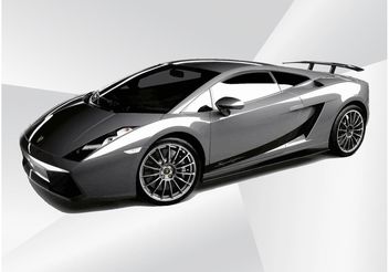 Lamborghini Gallardo - vector gratuit #162163 