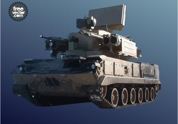 Military Tank Graphics - Free vector #162433