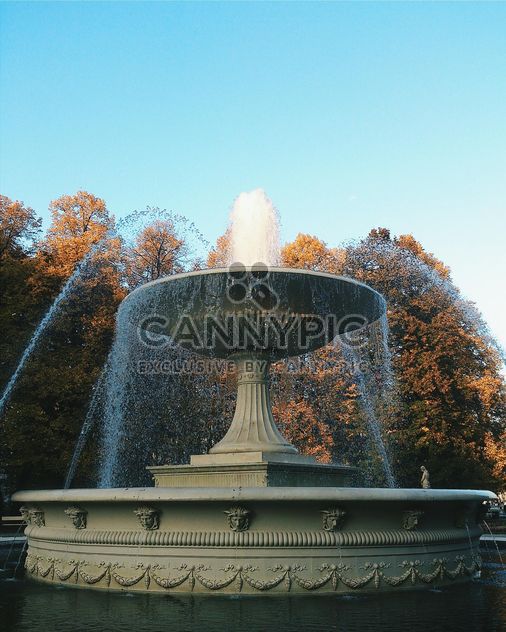 Fountain in park - image #185643 gratis