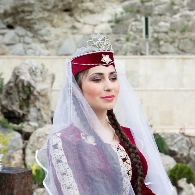 Girl in national Armenian attire - image gratuit #186173 