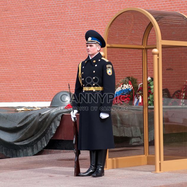 Guard in Alexander Garden - image #186213 gratis