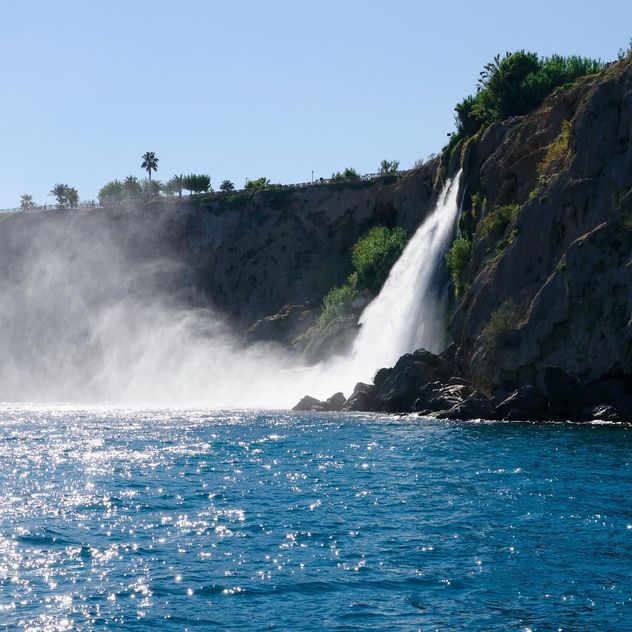 Landscape with waterfall in Antalya - Free image #186293