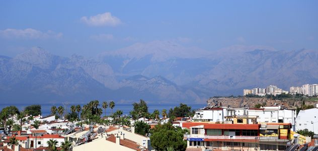 View on mountains and architecture of Antalya - image #186713 gratis