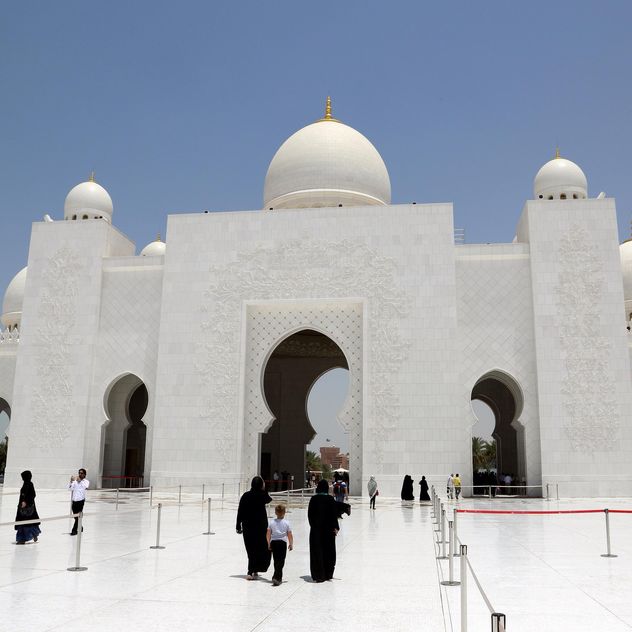 Sheikh Zayed Mosque, Abu Dhabi - Kostenloses image #186783