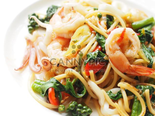 Spaghetti seafood - image #186903 gratis
