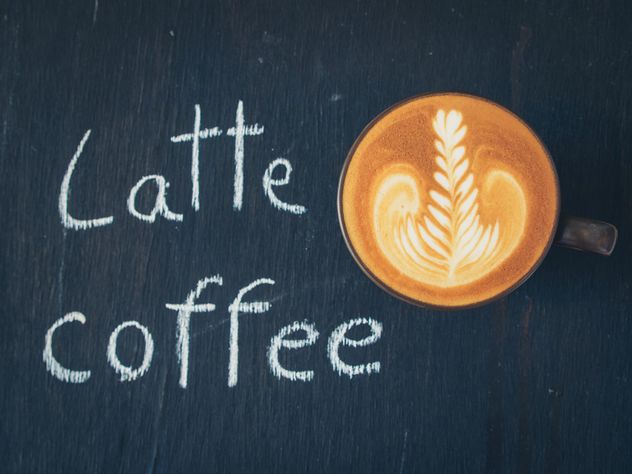 Cup of latte art - бесплатный image #187033