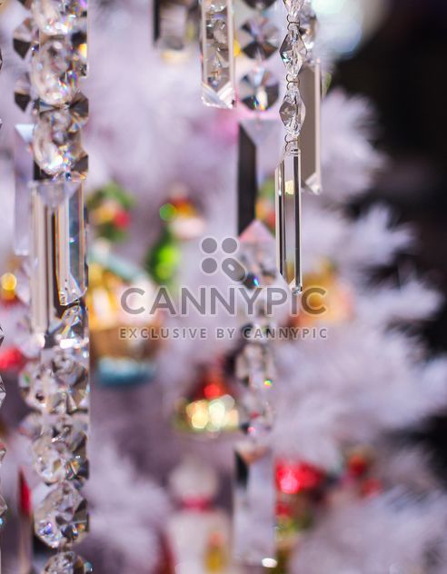 Close-up of Christmas tree with decorations - image #187333 gratis