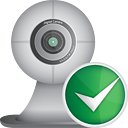 Webcam Accept - icon gratuit #190553 