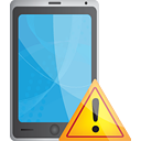 Smart Phone Warning - Free icon #190773