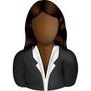 Black Female Business User - Kostenloses icon #191003