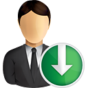 Business User Down - Free icon #191013