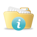 Open Folder Info - icon gratuit #193013 