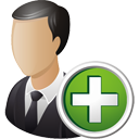 Business User Add - Free icon #195203